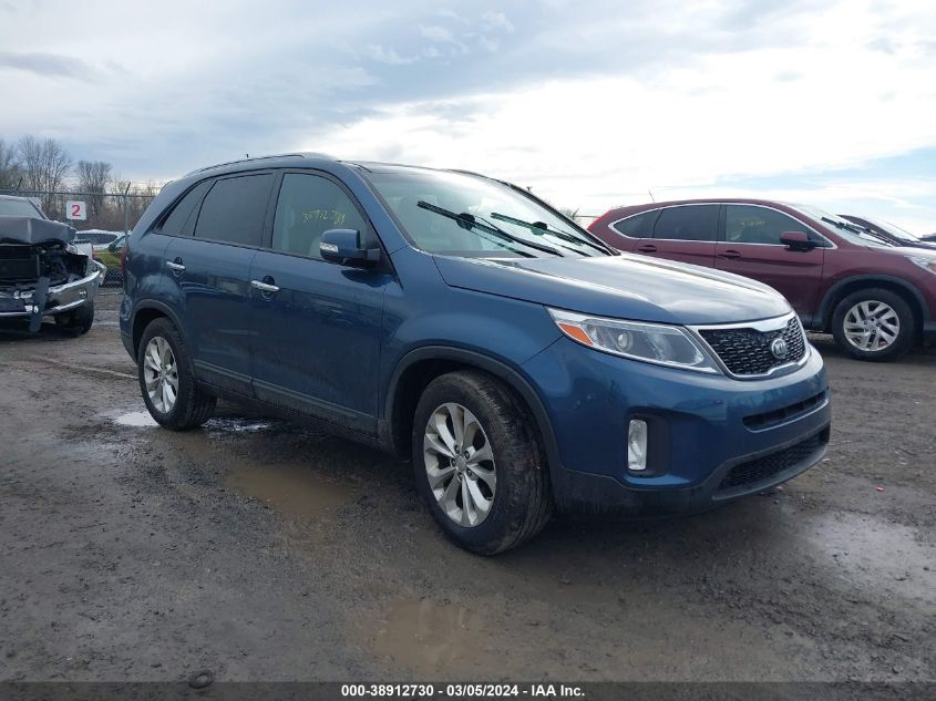 2014 Kia Sorento Ex V6 VIN: 5XYKU4A76EG473175 Lot: 38912730