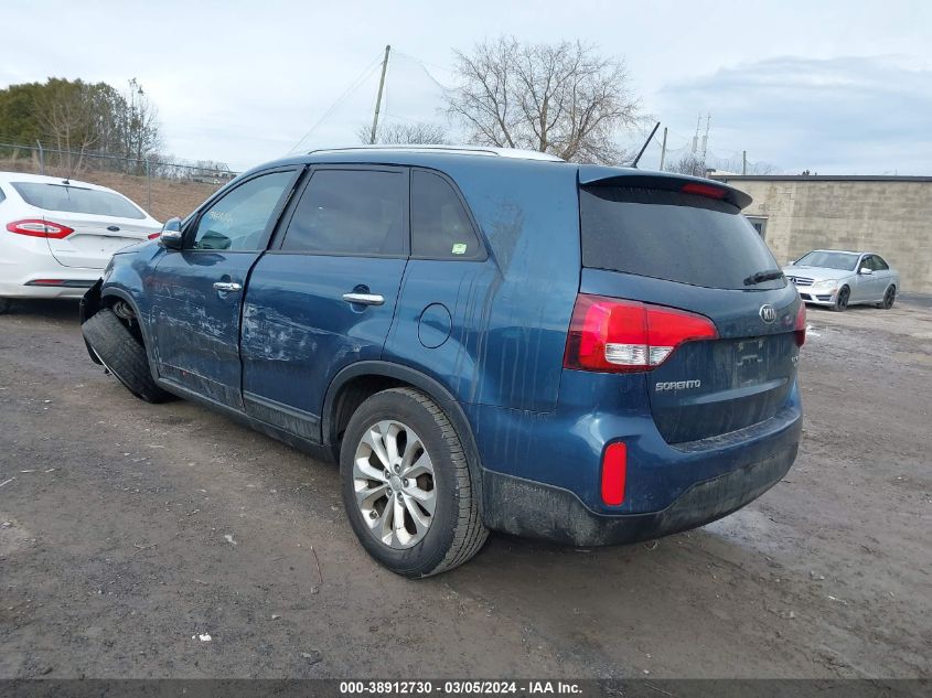 2014 Kia Sorento Ex V6 VIN: 5XYKU4A76EG473175 Lot: 38912730