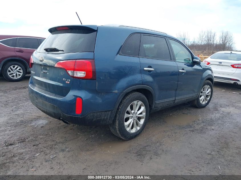 2014 Kia Sorento Ex V6 VIN: 5XYKU4A76EG473175 Lot: 38912730