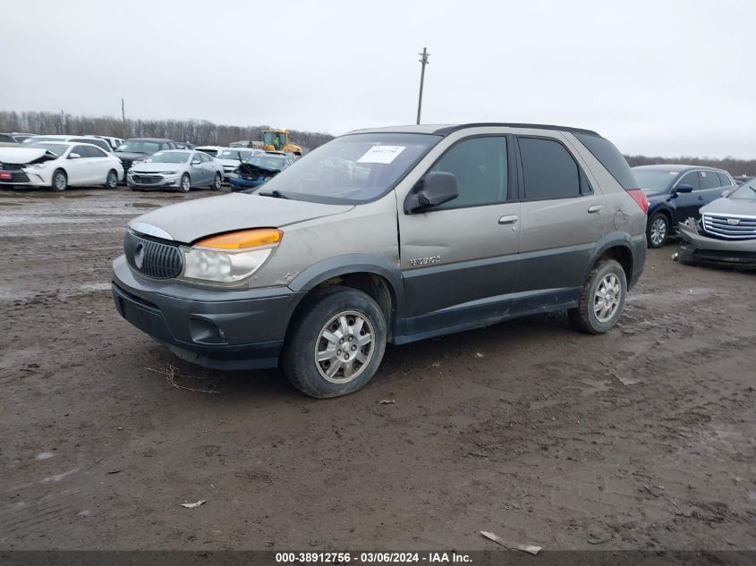 2002 Buick Rendezvous Cx VIN: 3G5DA03EX2S549018 Lot: 38912756