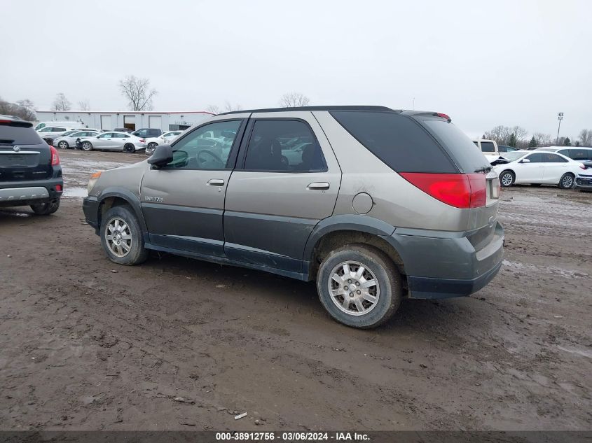 2002 Buick Rendezvous Cx VIN: 3G5DA03EX2S549018 Lot: 38912756