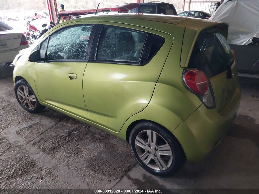 2013 Chevrolet Spark 1Lt Auto VIN: KL8CD6S98DC502655 Lot: 38912828