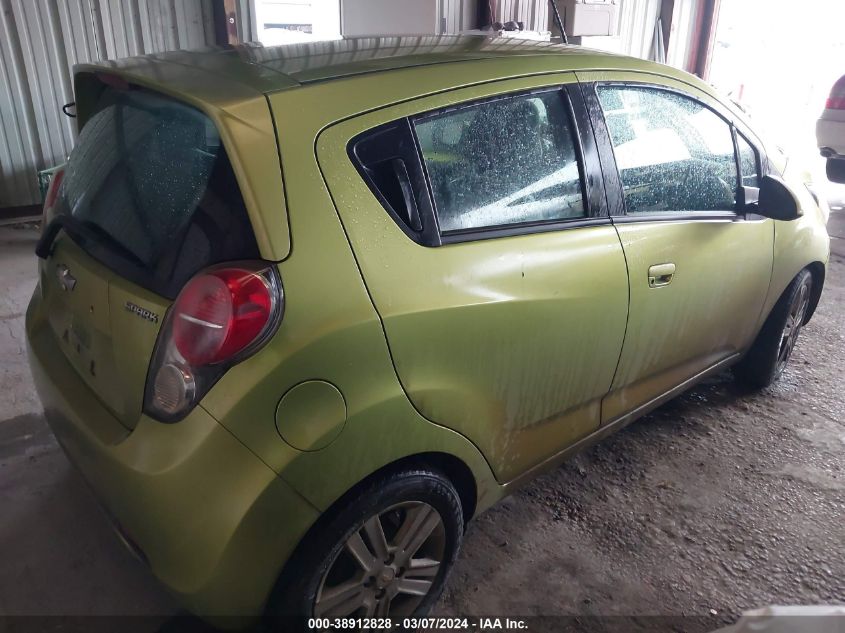 2013 Chevrolet Spark 1Lt Auto VIN: KL8CD6S98DC502655 Lot: 38912828