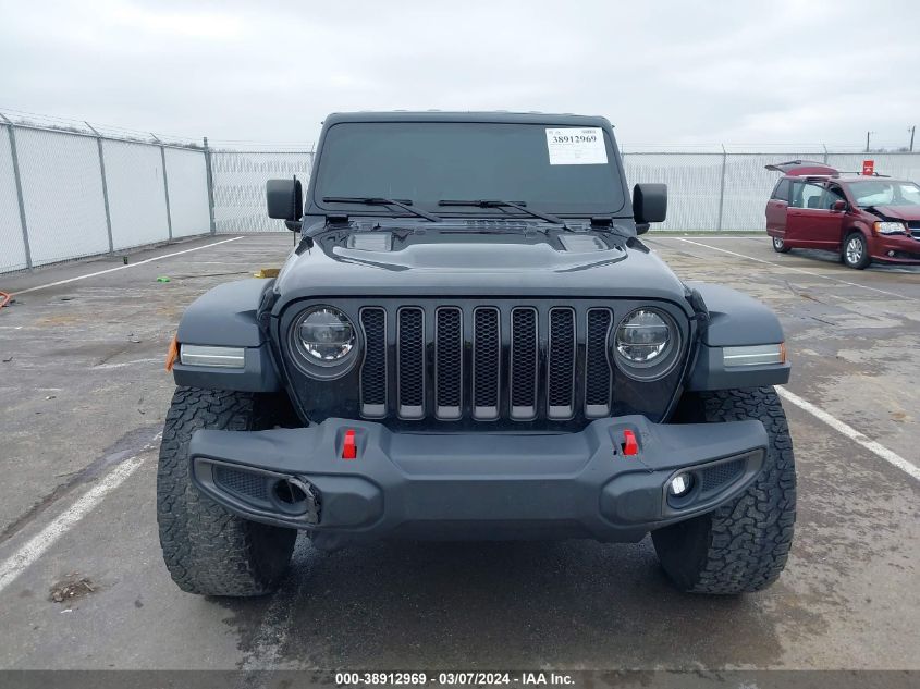 2018 Jeep Wrangler Unlimited Rubicon 4X4 VIN: 1C4HJXFG6JW158998 Lot: 38912969