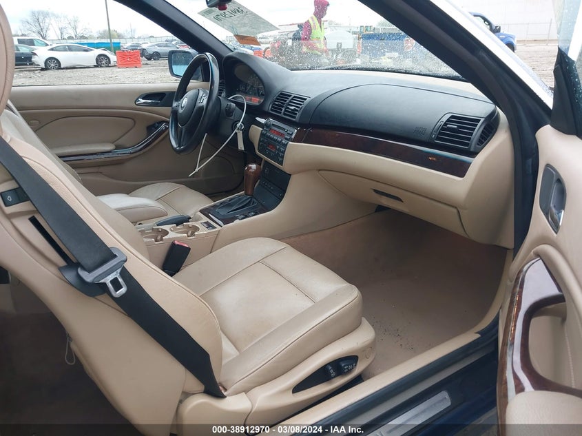 2004 BMW 325Ci VIN: WBABW33444PL26191 Lot: 38912970