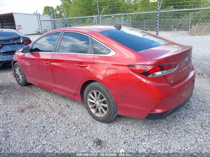 2018 Hyundai Sonata Se VIN: 5NPE24AF9JH633594 Lot: 38913075