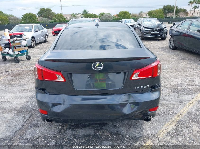 2011 Lexus Is 250 VIN: JTHBF5C22B5139634 Lot: 38913112