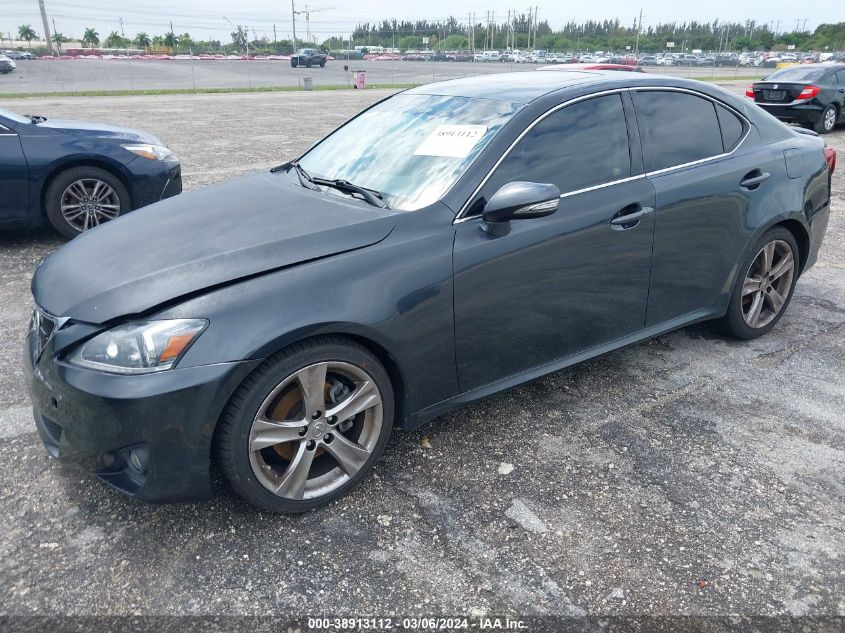 2011 Lexus Is 250 VIN: JTHBF5C22B5139634 Lot: 38913112