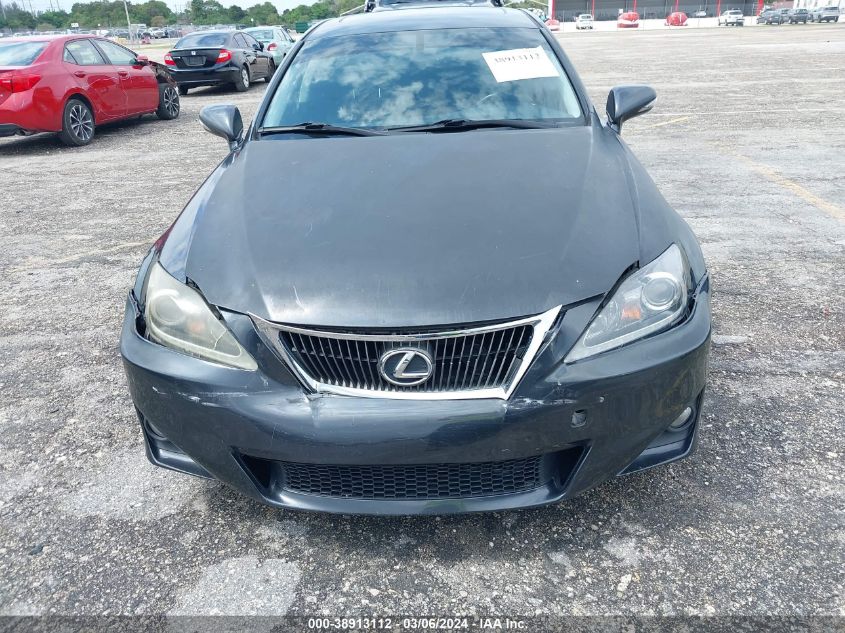 2011 Lexus Is 250 VIN: JTHBF5C22B5139634 Lot: 38913112