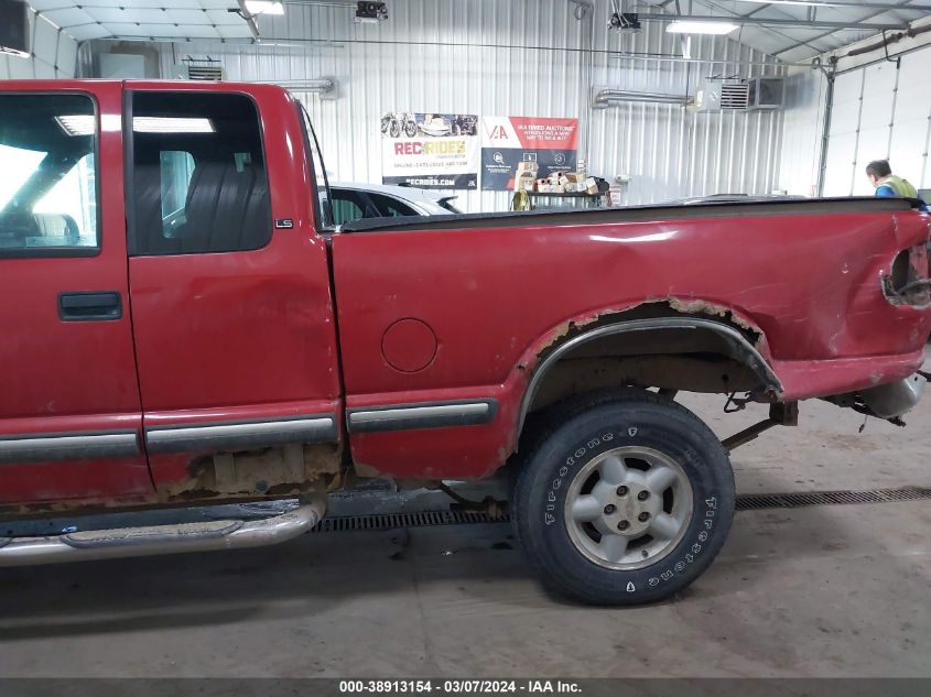 2000 Chevrolet S-10 Ls VIN: 1GCDT19WXYK197622 Lot: 38913154