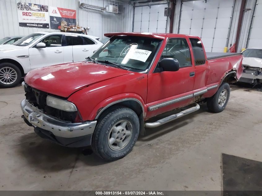 2000 Chevrolet S-10 Ls VIN: 1GCDT19WXYK197622 Lot: 38913154