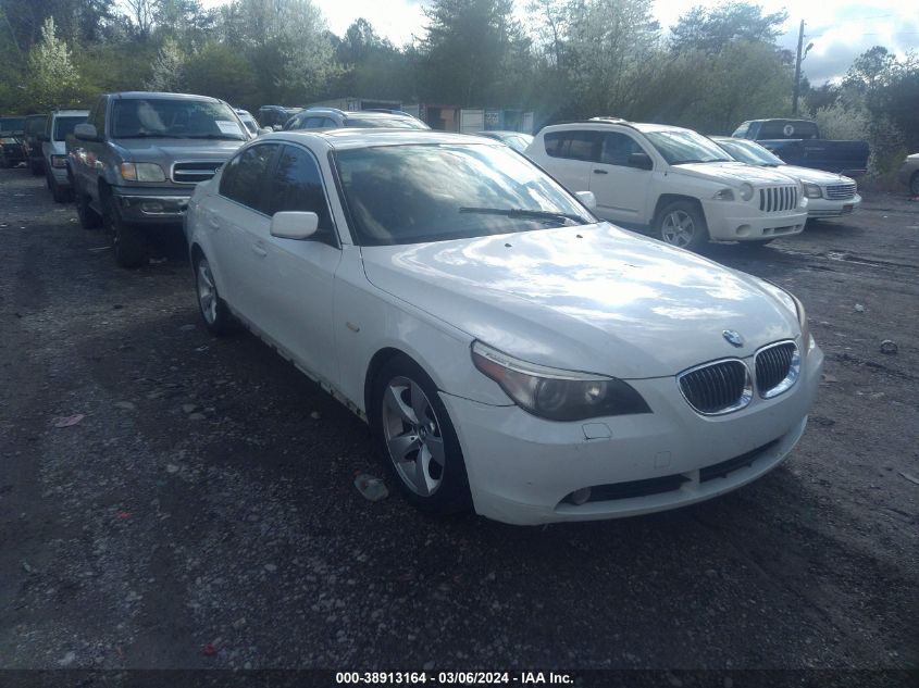 2007 BMW 525I VIN: WBANE53547CW59149 Lot: 38913164