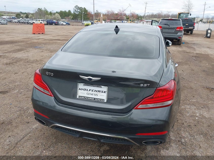 VIN KMTG34LE5LU056261 2020 GENESIS G70 3.3T RWD