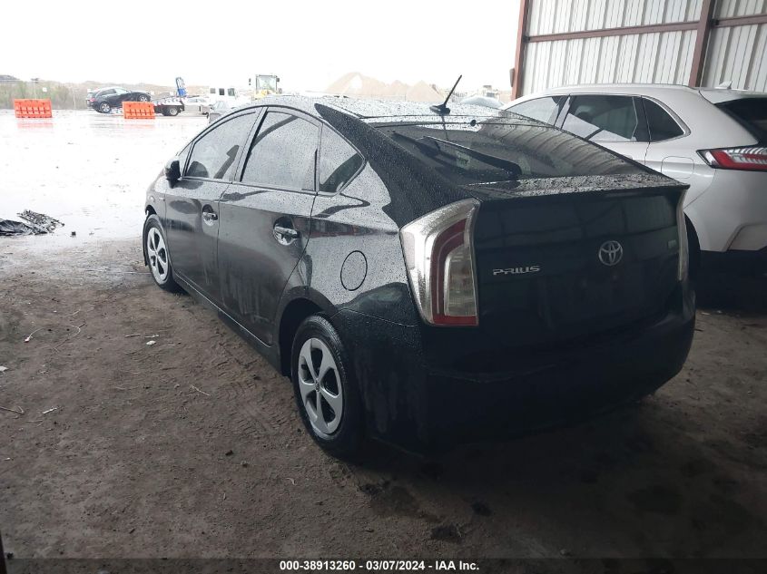 2013 Toyota Prius Three VIN: JTDKN3DU9D5623019 Lot: 38913260