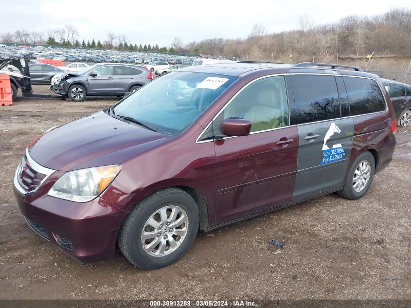 2010 Honda Odyssey Ex-L VIN: 5FNRL3H77AB086430 Lot: 38913289