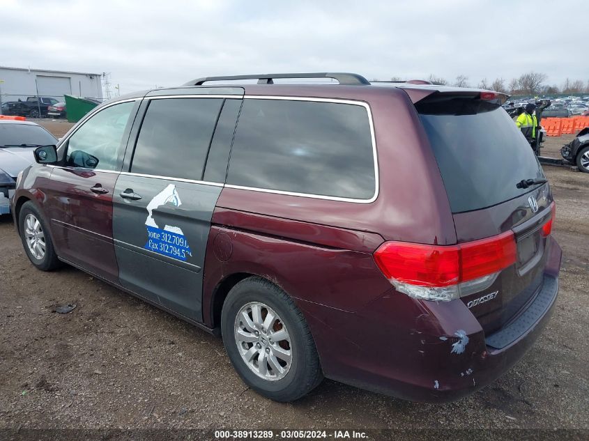 2010 Honda Odyssey Ex-L VIN: 5FNRL3H77AB086430 Lot: 38913289