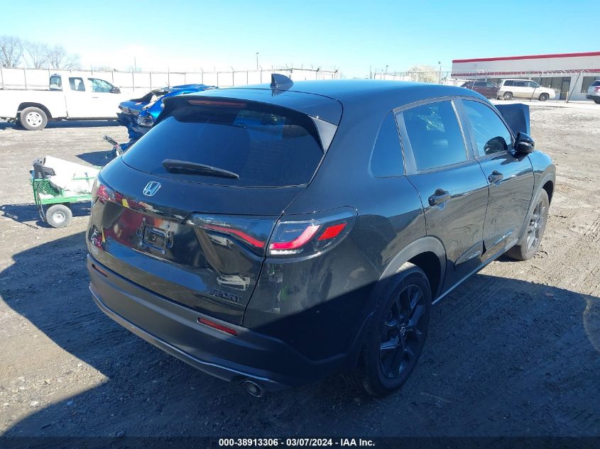 2024 HONDA HR-V 2WD SPORT/2WD SPORT W/O BSI - 3CZRZ1H53RM707665
