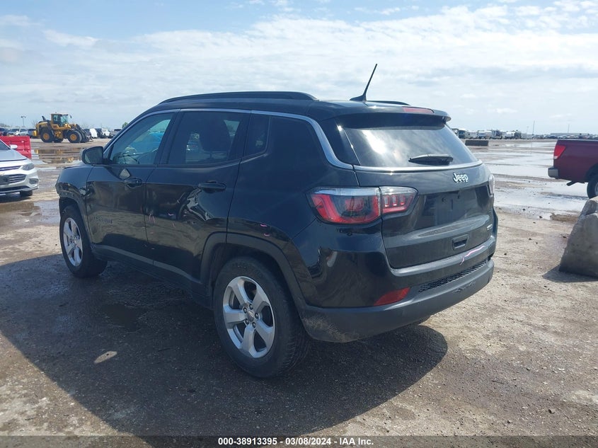 VIN 3C4NJCBB0KT651959 2019 JEEP COMPASS LATITUDE FWD