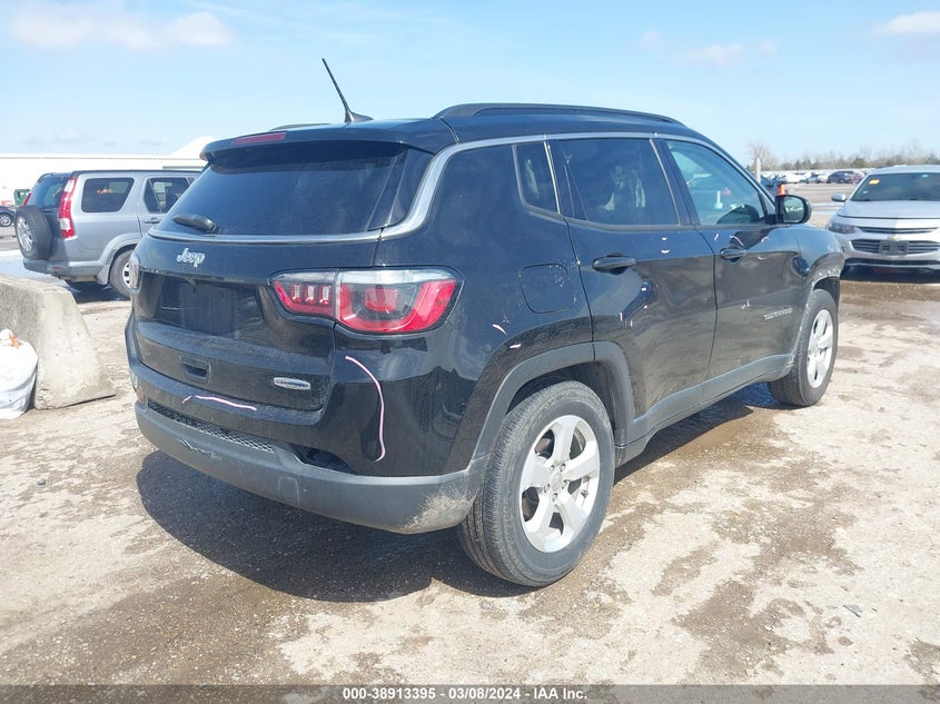VIN 3C4NJCBB0KT651959 2019 JEEP COMPASS LATITUDE FWD