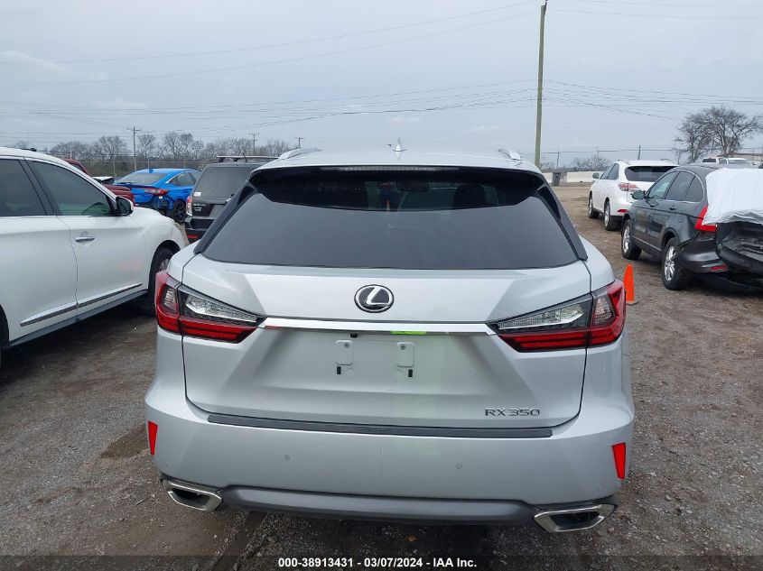 2018 Lexus Rx 350 VIN: 2T2ZZMCA4JC096209 Lot: 38913431