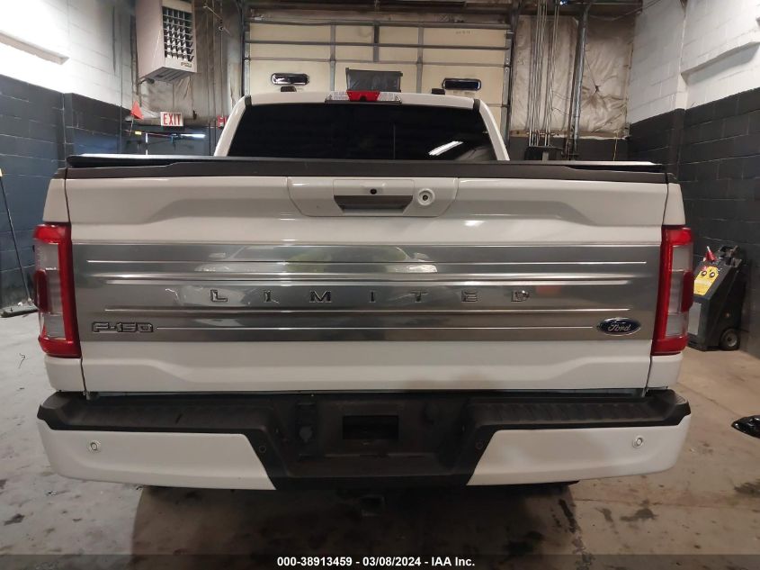 2021 Ford F-150 Limited VIN: 1FTFW1ED3MFA84943 Lot: 38913459