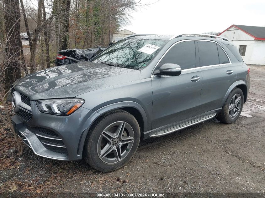 Auction sale of the 2021 MERCEDES BENZ GLE 350 , vin: 4JGFB4KB1MA374512, lot number: 38913470