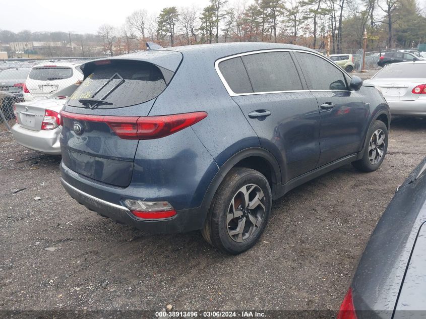 2021 Kia Sportage Lx VIN: KNDPMCAC2M7898000 Lot: 38913496