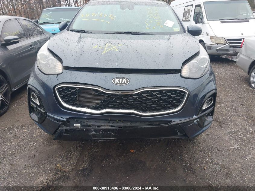 2021 Kia Sportage Lx VIN: KNDPMCAC2M7898000 Lot: 38913496