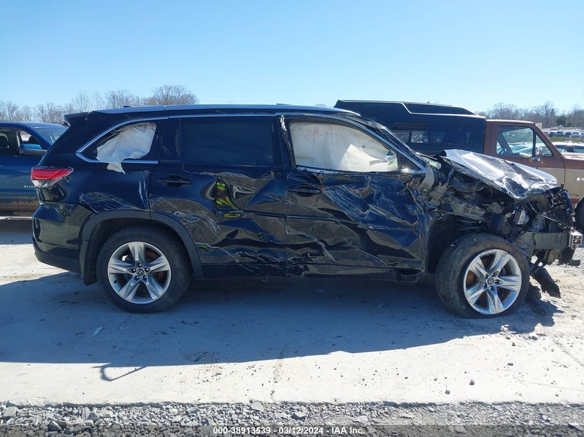 2016 TOYOTA HIGHLANDER LIMITED/LTD PLATINUM - 5TDDKRFH6GS309475