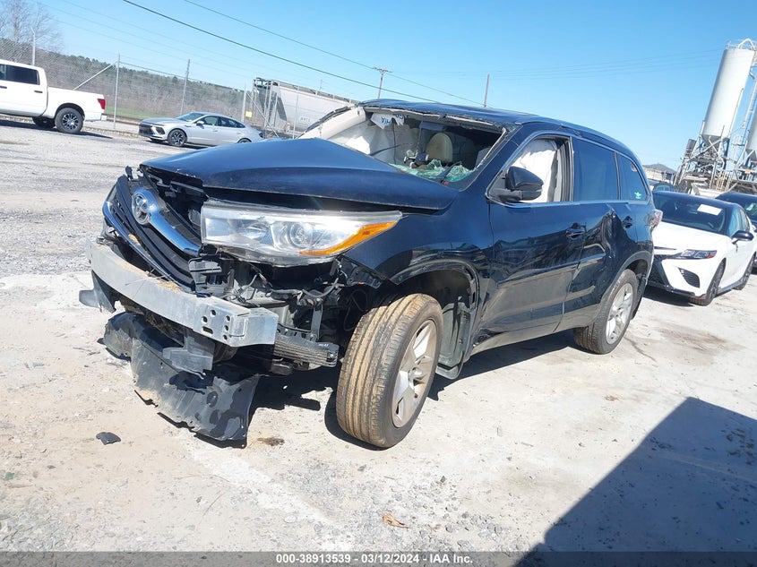 2016 TOYOTA HIGHLANDER LIMITED/LTD PLATINUM - 5TDDKRFH6GS309475