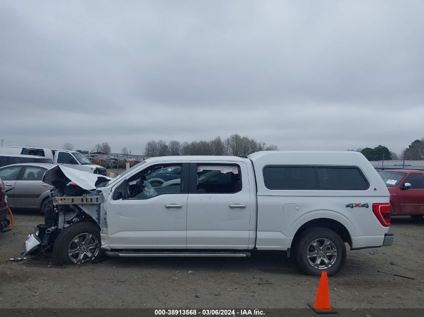 2022 Ford F-150 Xlt VIN: 1FTFW1E59NKE85303 Lot: 38913568