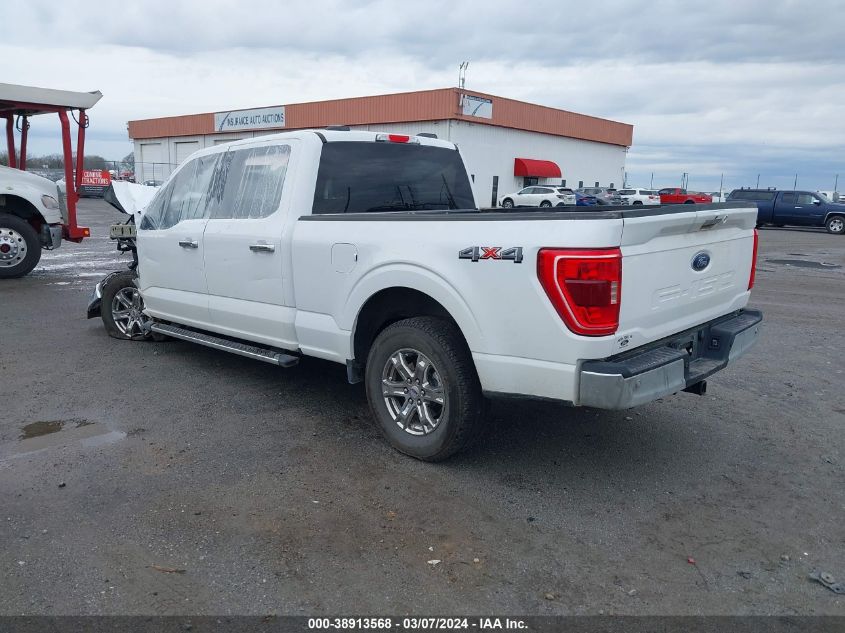 2022 Ford F-150 Xlt VIN: 1FTFW1E59NKE85303 Lot: 38913568