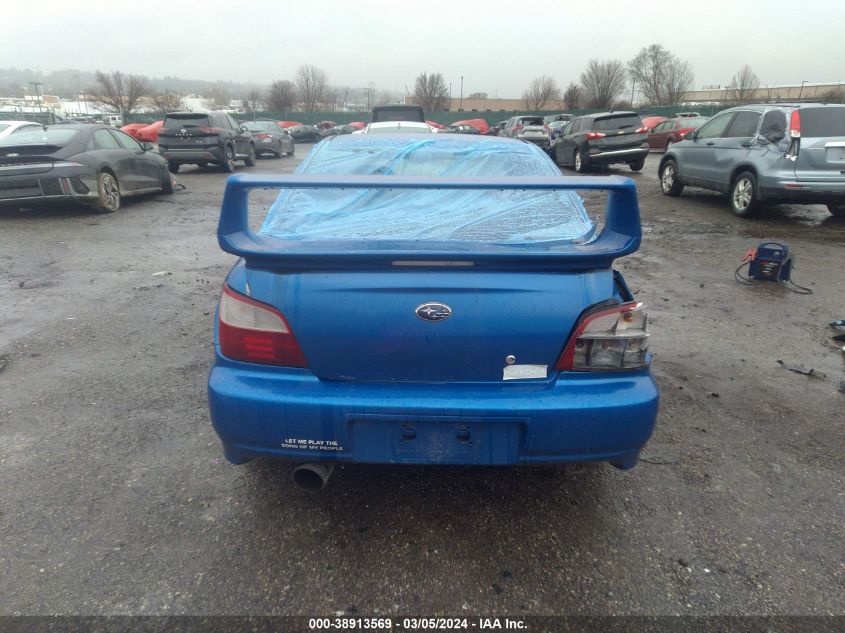 2002 Subaru Impreza Wrx VIN: JF1GD29612G515756 Lot: 38913569