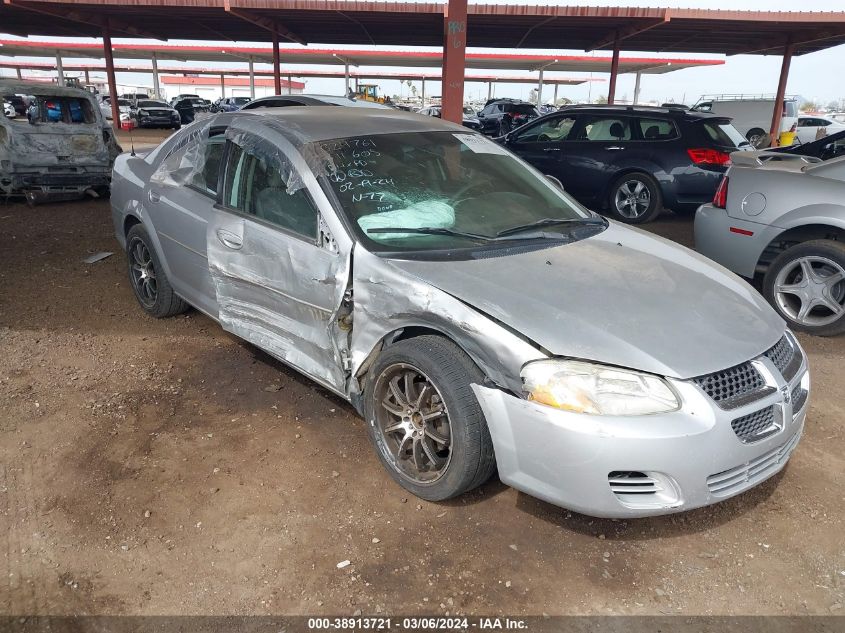 2005 Dodge Stratus Sxt VIN: 1B3EL46T65N611605 Lot: 38913721