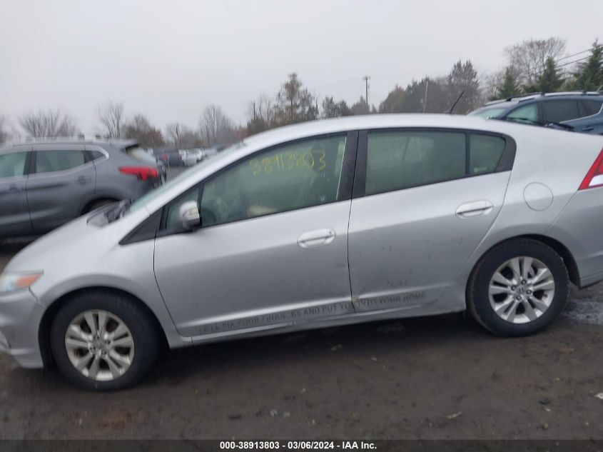 2013 Honda Insight Ex VIN: JHMZE2H74DS004101 Lot: 38913803