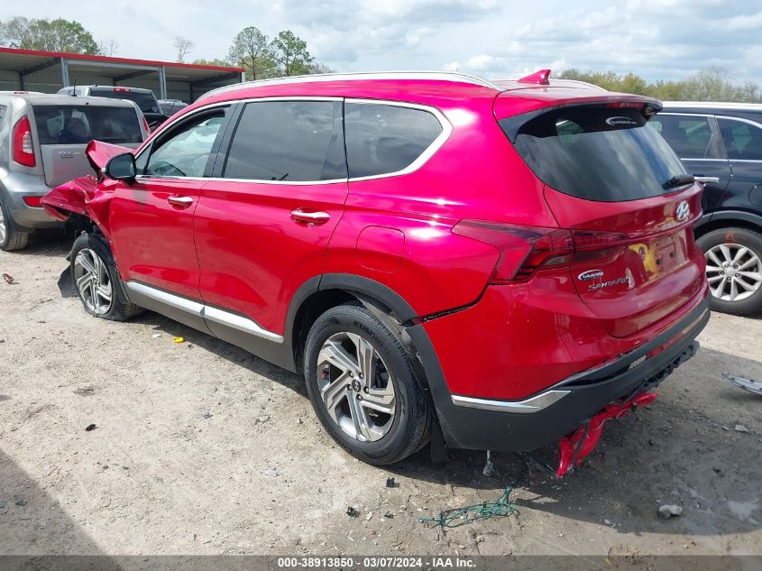 2022 Hyundai Santa Fe Sel VIN: 5NMS64AJ1NH427880 Lot: 38913850