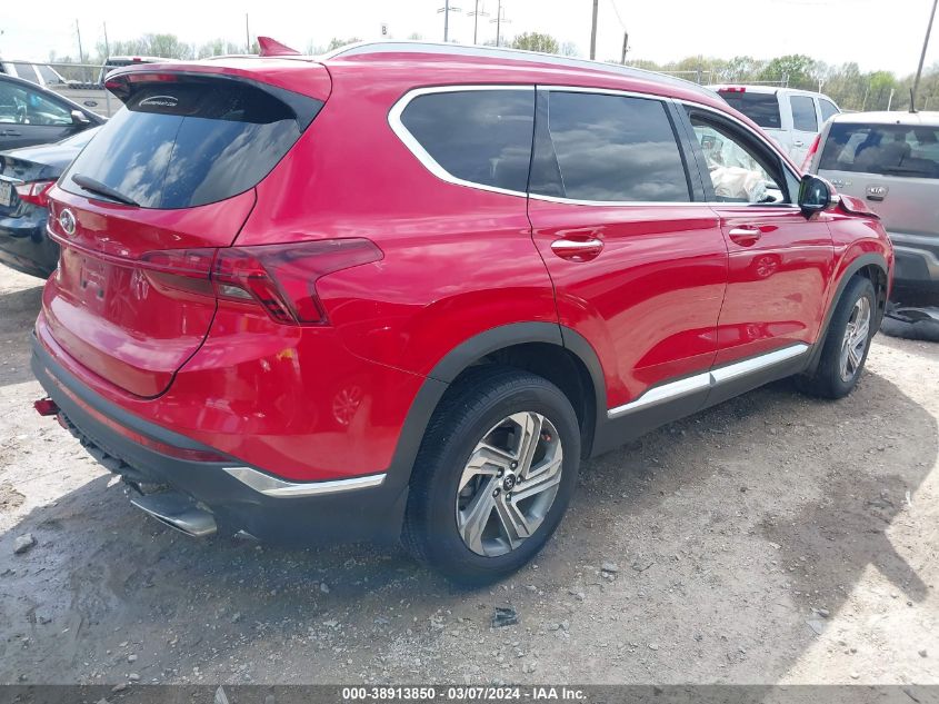 2022 Hyundai Santa Fe Sel VIN: 5NMS64AJ1NH427880 Lot: 38913850