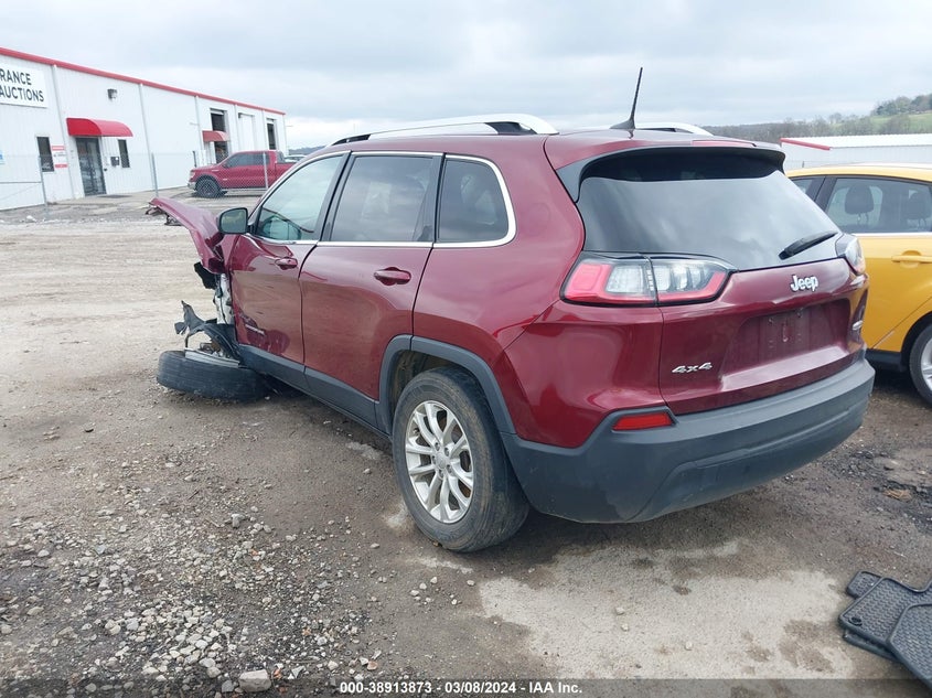 VIN 1C4PJMCB4KD432912 2019 JEEP CHEROKEE LATITUDE