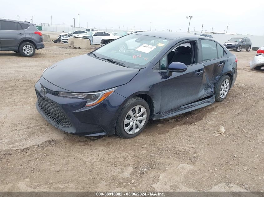 2022 TOYOTA COROLLA LE - 5YFEPMAE7NP299213