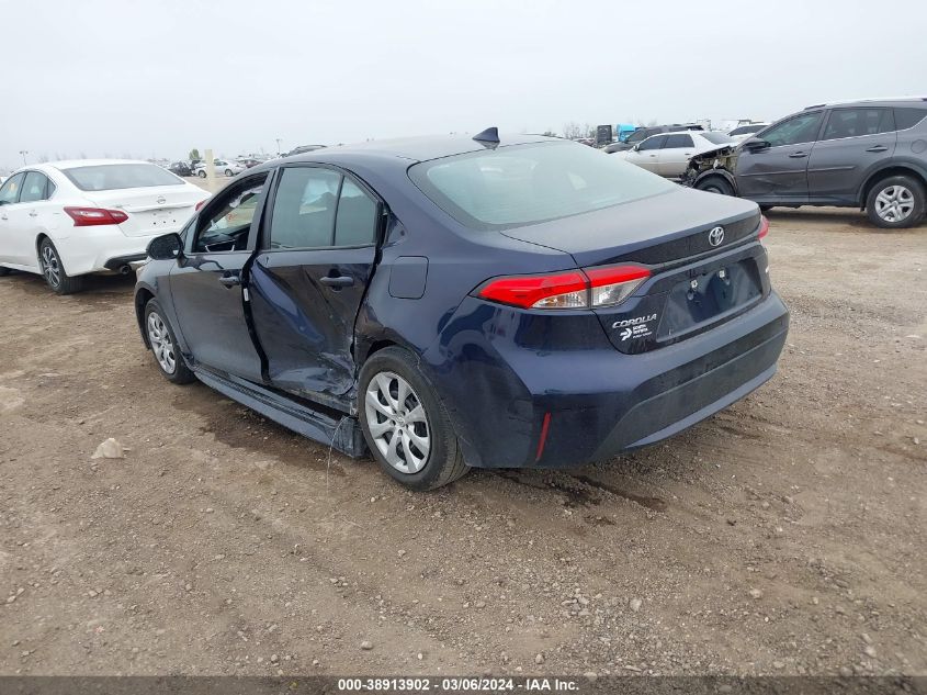 2022 TOYOTA COROLLA LE - 5YFEPMAE7NP299213