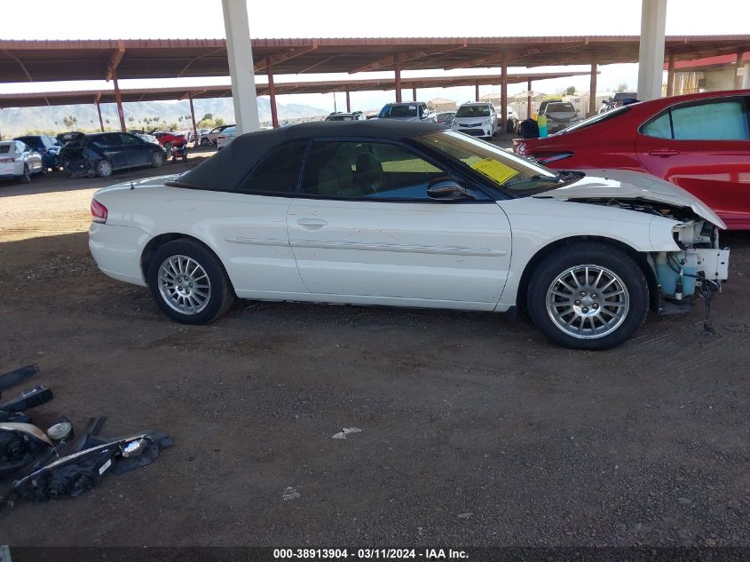 2004 Chrysler Sebring Lxi VIN: 1C3EL55R14N180264 Lot: 38913904