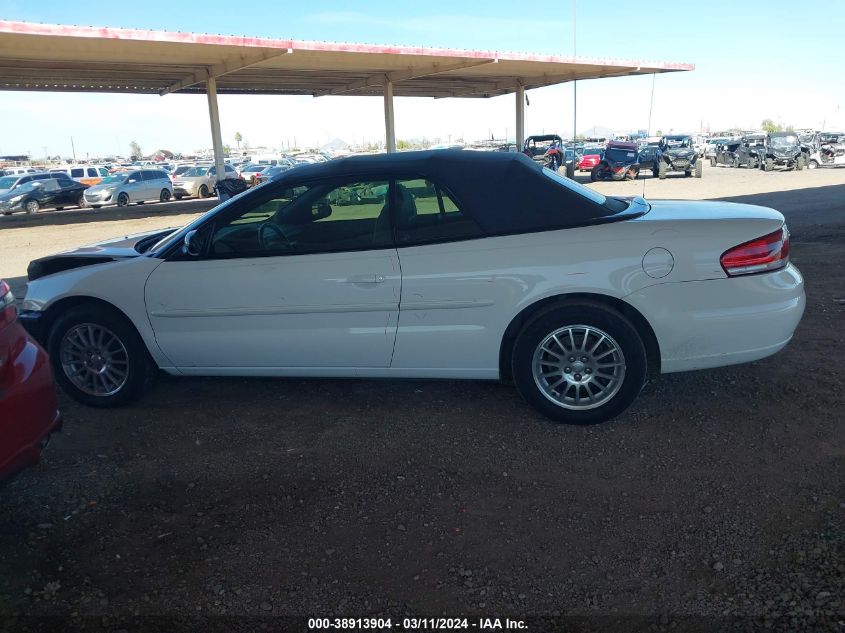 2004 Chrysler Sebring Lxi VIN: 1C3EL55R14N180264 Lot: 38913904