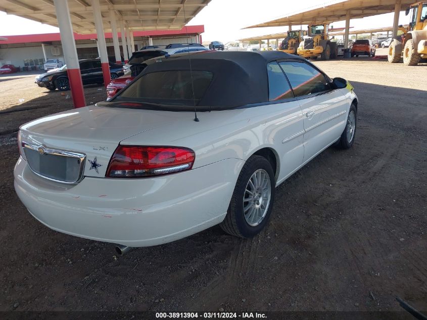 2004 Chrysler Sebring Lxi VIN: 1C3EL55R14N180264 Lot: 38913904