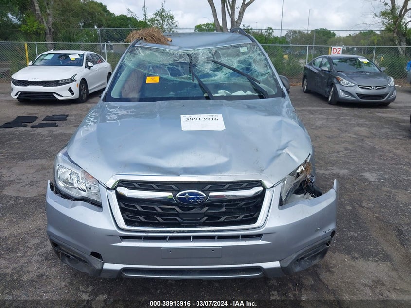 VIN JF2SJABC9HH485563 2017 SUBARU FORESTER 2.5I