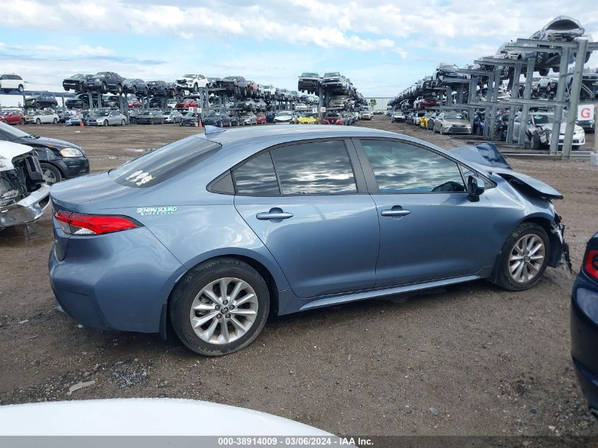 2022 Toyota Corolla Le VIN: 5YFVPMAE5NP311021 Lot: 38914009