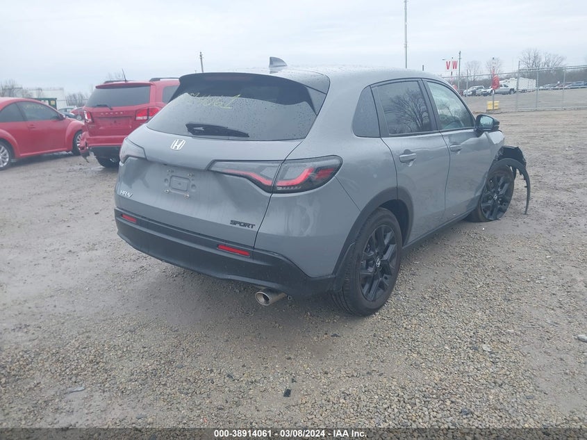 2024 HONDA HR-V AWD SPORT/AWD SPORT W/O BSI - 3CZRZ2H54RM755195