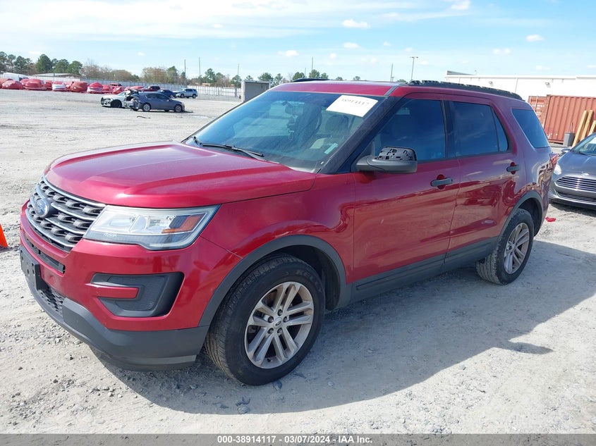 VIN 1FM5K7B86HGA25883 2017 FORD EXPLORER