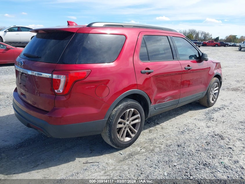 VIN 1FM5K7B86HGA25883 2017 FORD EXPLORER