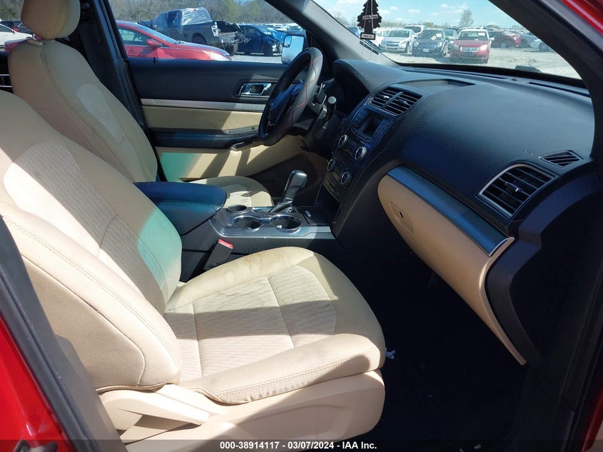 VIN 1FM5K7B86HGA25883 2017 FORD EXPLORER