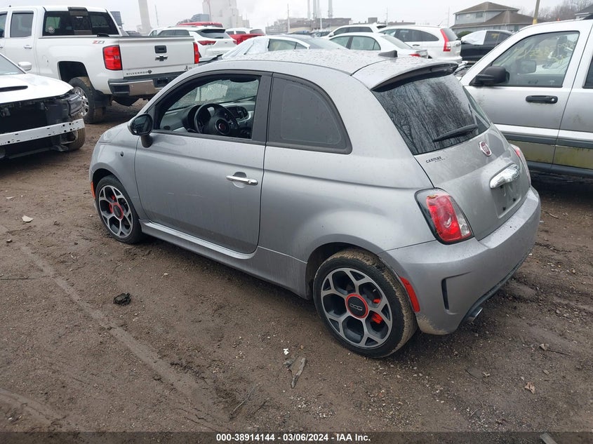2016 Fiat 500 Turbo VIN: 3C3CFFHH3GT165390 Lot: 38914144
